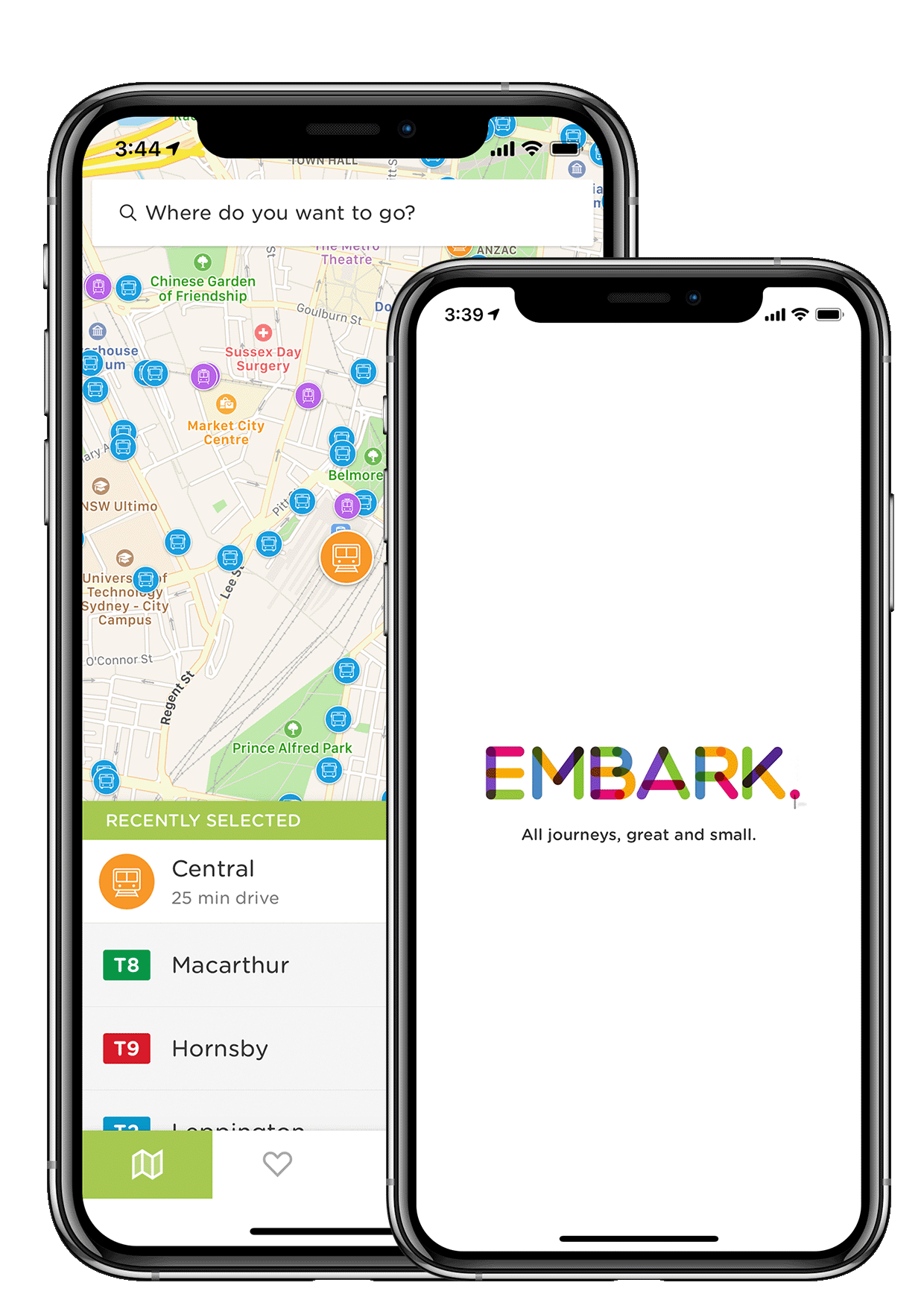 Embark App by Contact Light